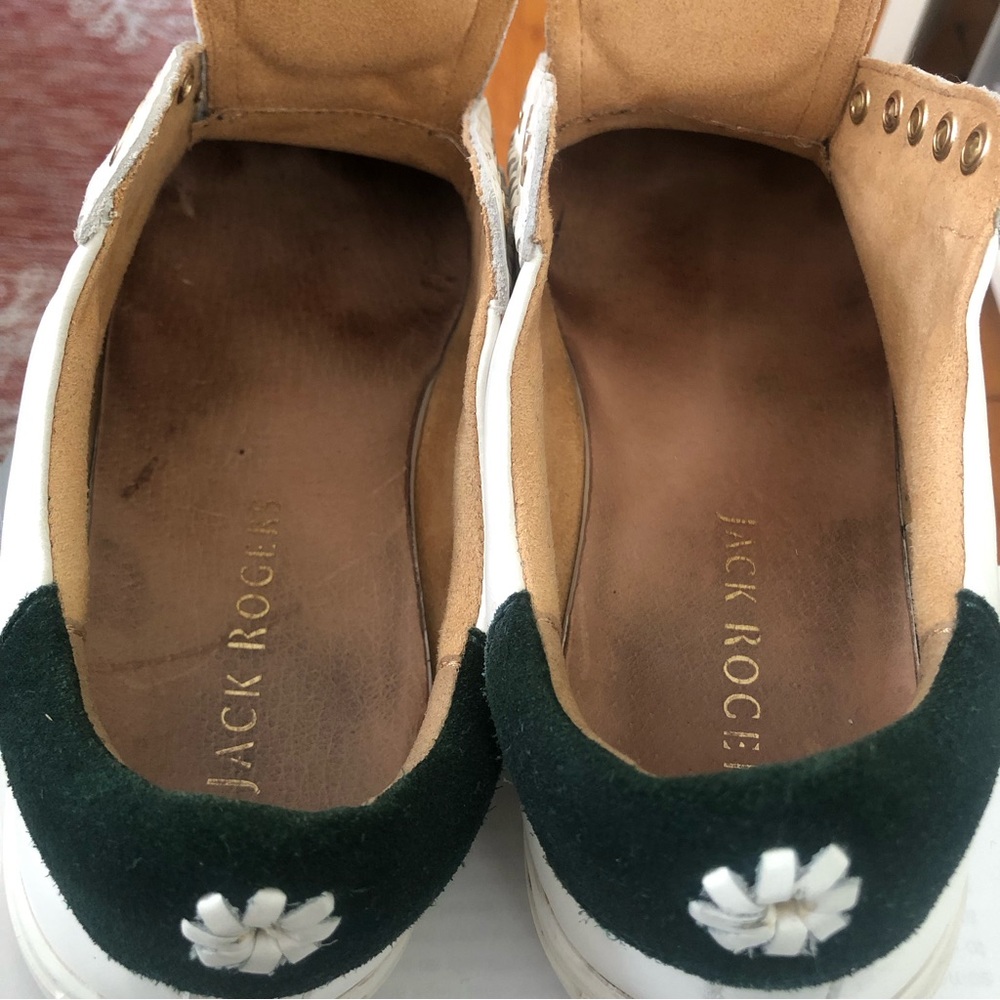 Jack Rogers Whitney Leather Sneakers sz 8,5 - Picture 11 of 13
